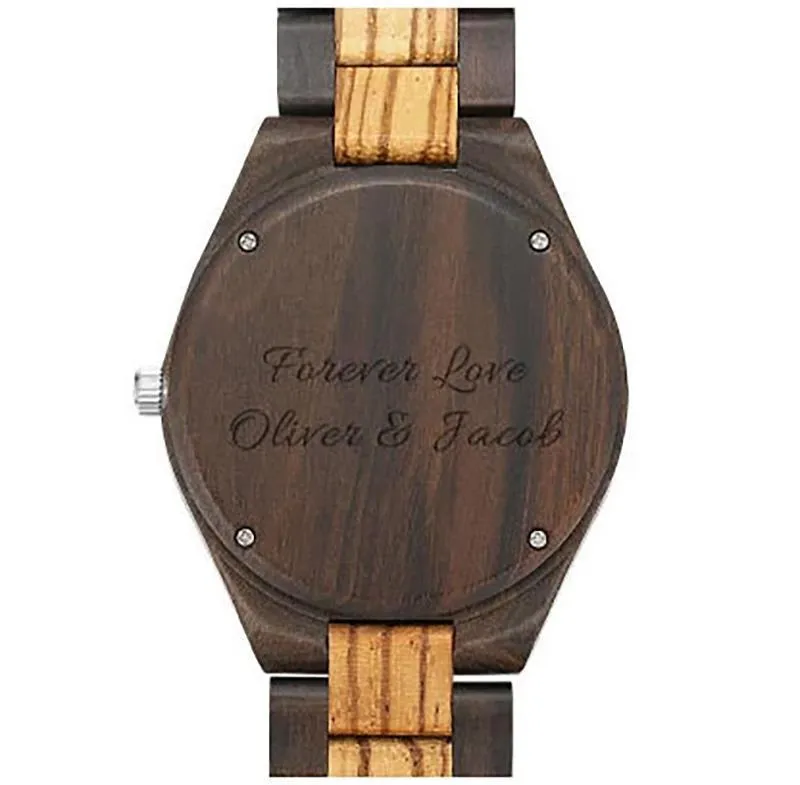 Custom Photo Wooden Watch