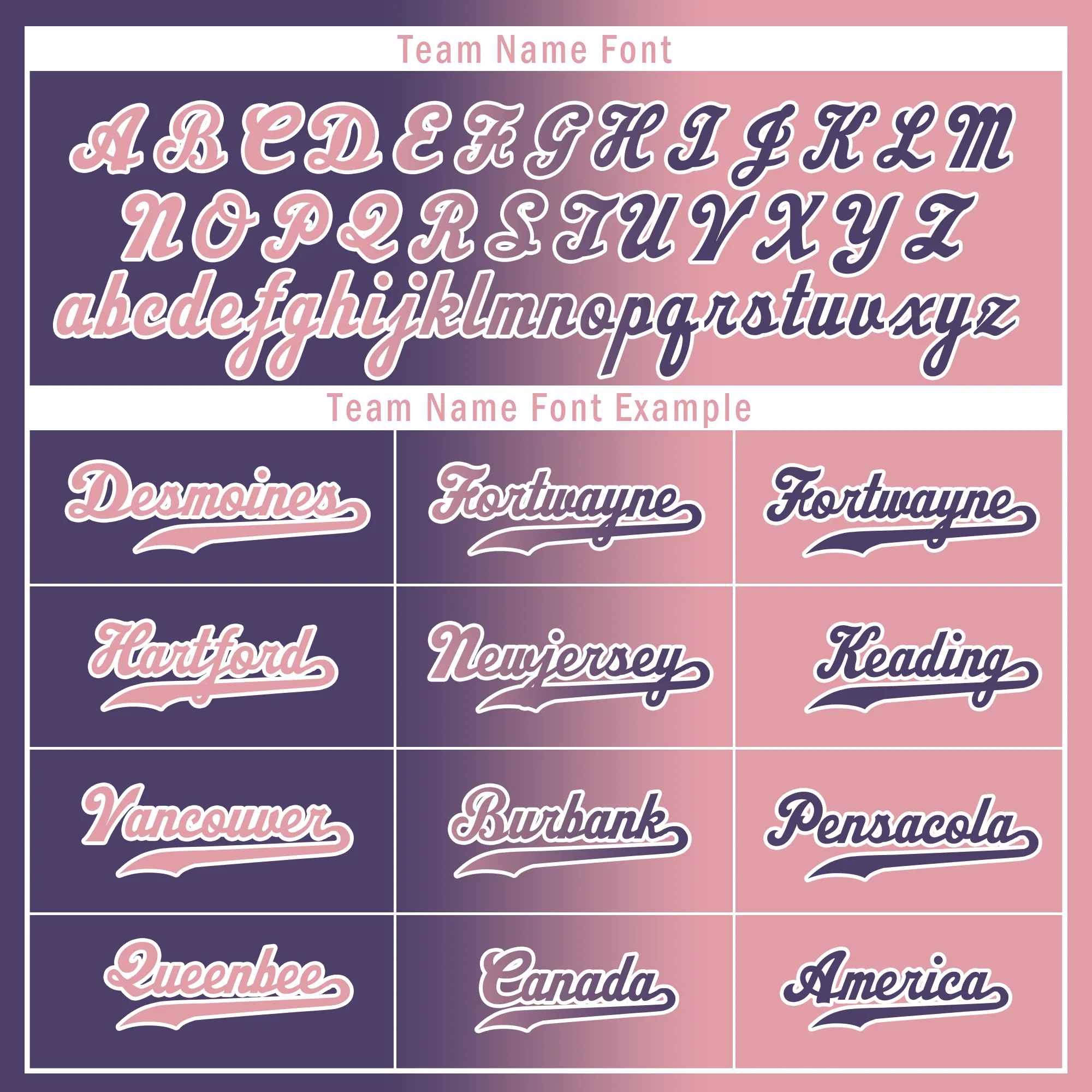 Custom Purple Pink Gradient Fashion Personalized Authentic Baseball Jersey BSBJ01-D0a7a0e