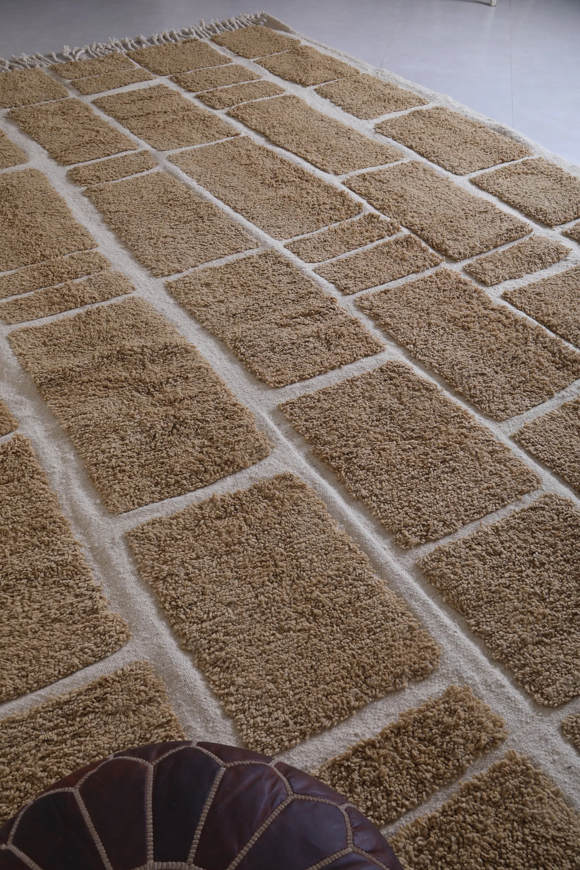 Custom rug - Handmade moroccan berber carpet - Wool rug