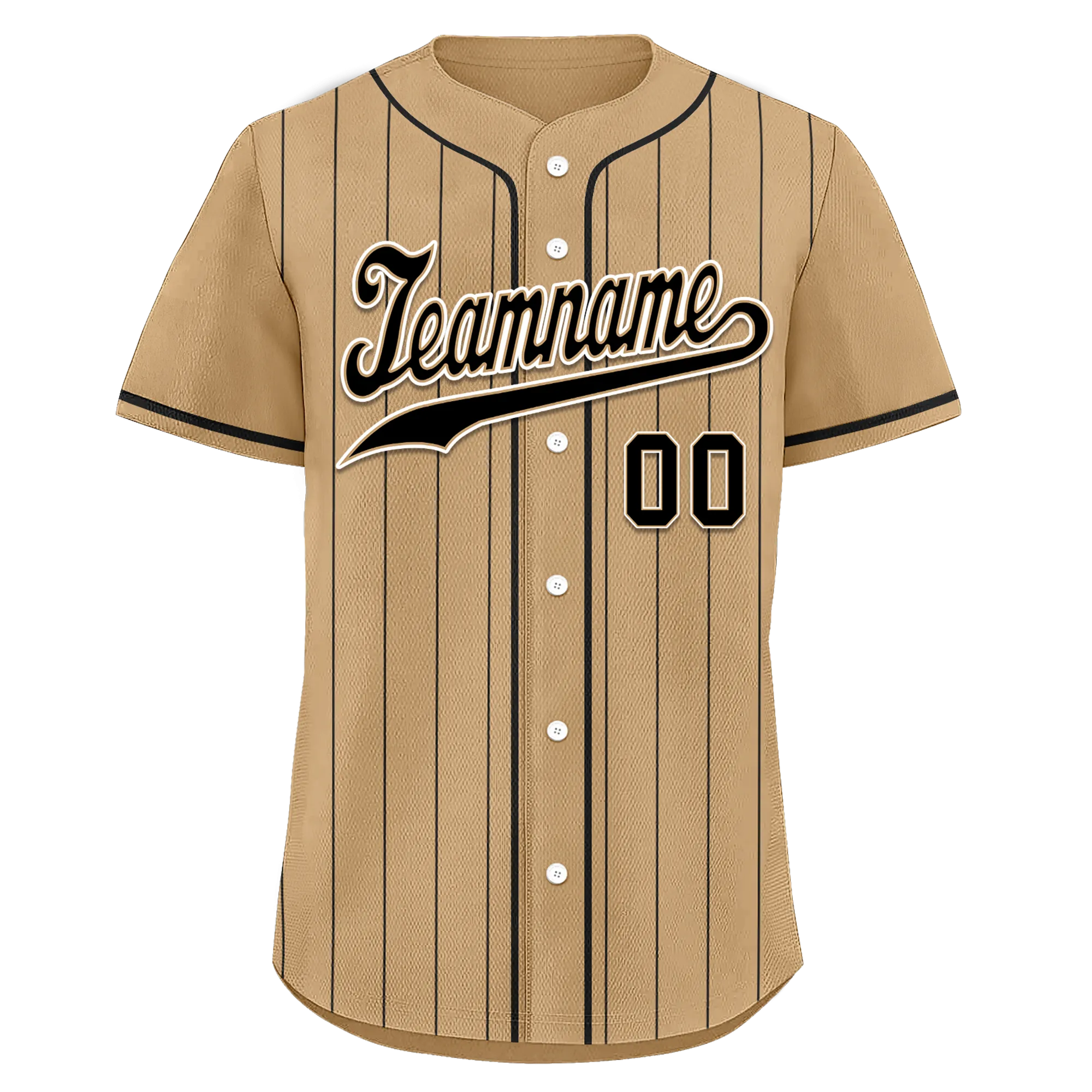 Custom Yellow Stripe Fashion Personalized Authentic Baseball Jersey BSBJ01-D017256
