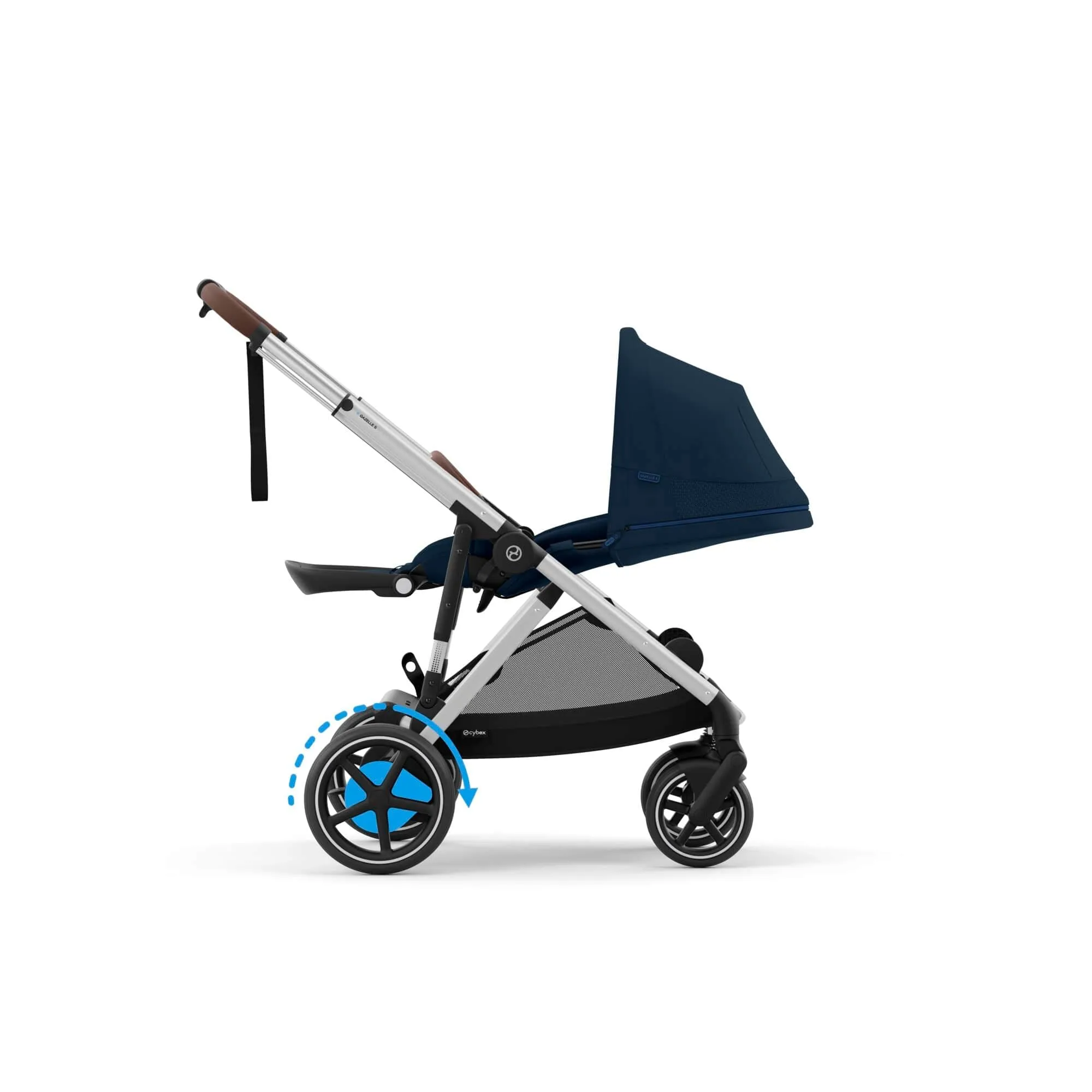 Cybex eGazelle S Luxury Bundle in Ocean Blue