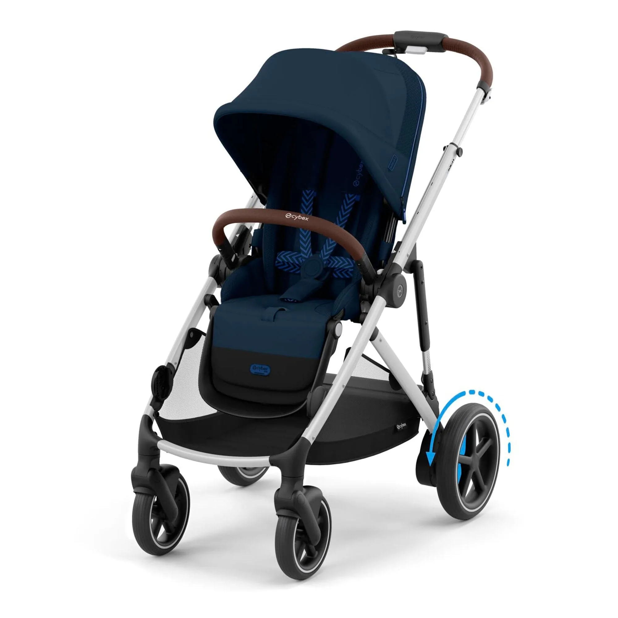 Cybex eGazelle S Luxury Bundle in Ocean Blue
