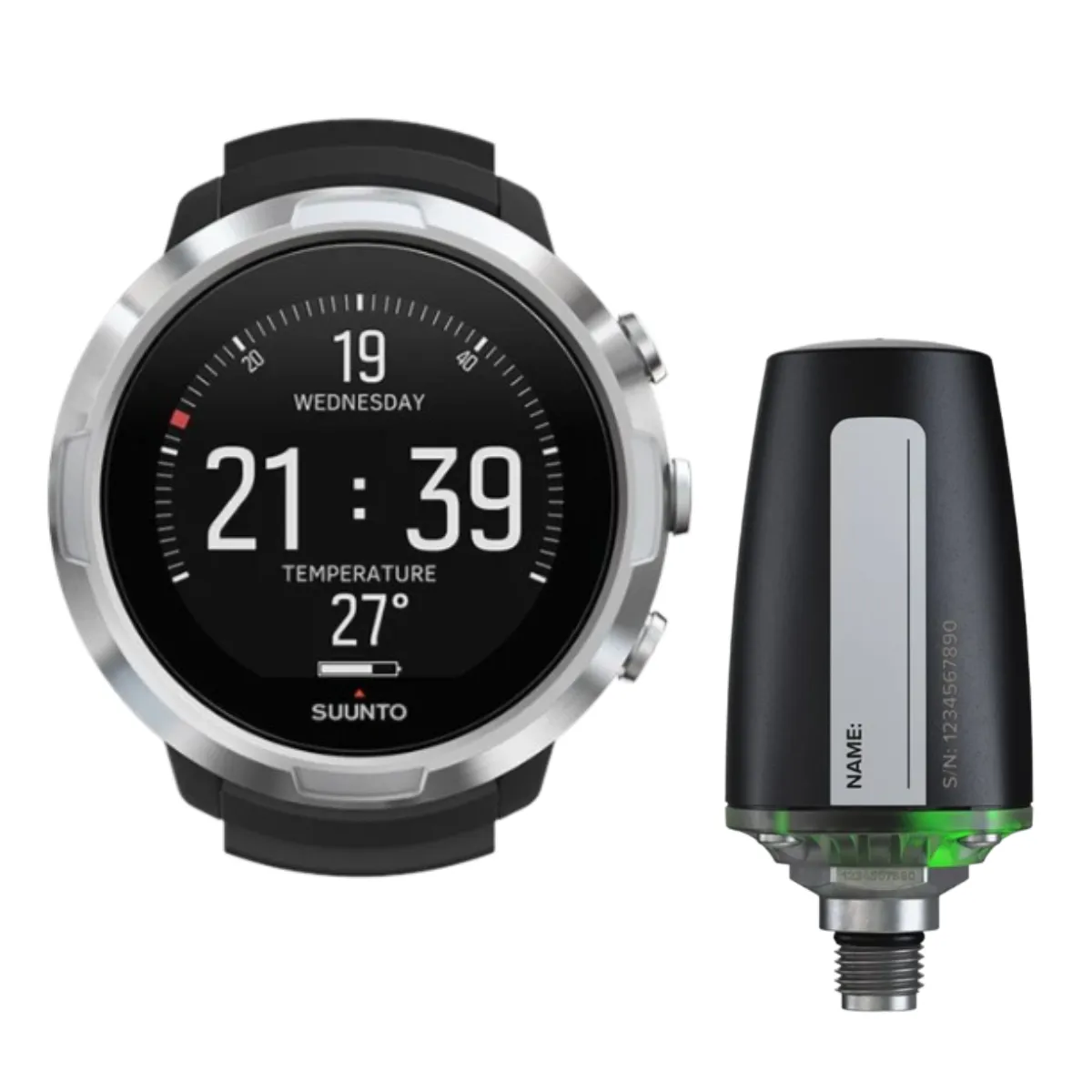 D5 Wrist Computer With Transmitter Tank Pod
