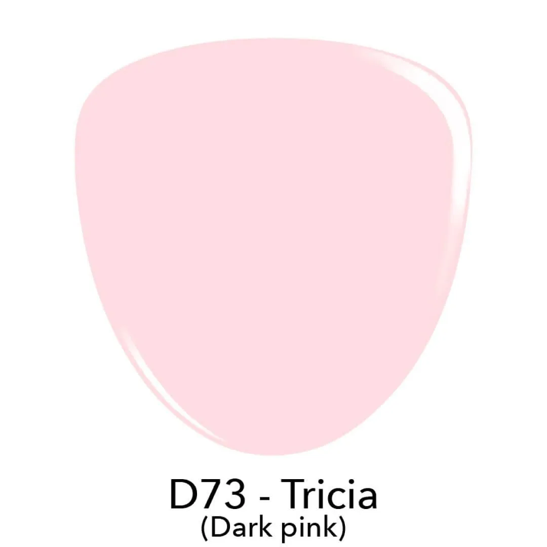 D73 Tricia Sheer Dark Pink Crème Dip Powder
