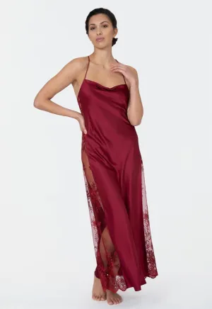 Darling Gown in Sangria