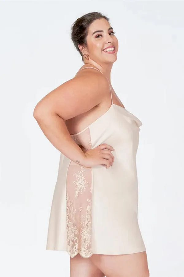Darling Plus Chemise - Champagne