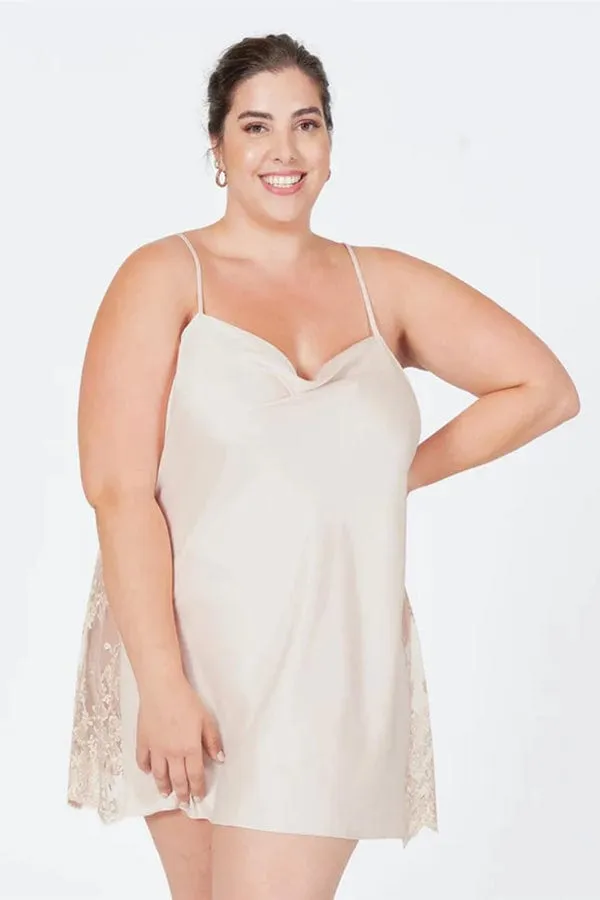 Darling Plus Chemise - Champagne