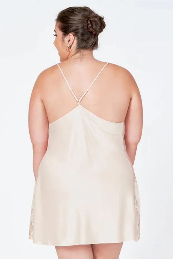 Darling Plus Chemise - Champagne