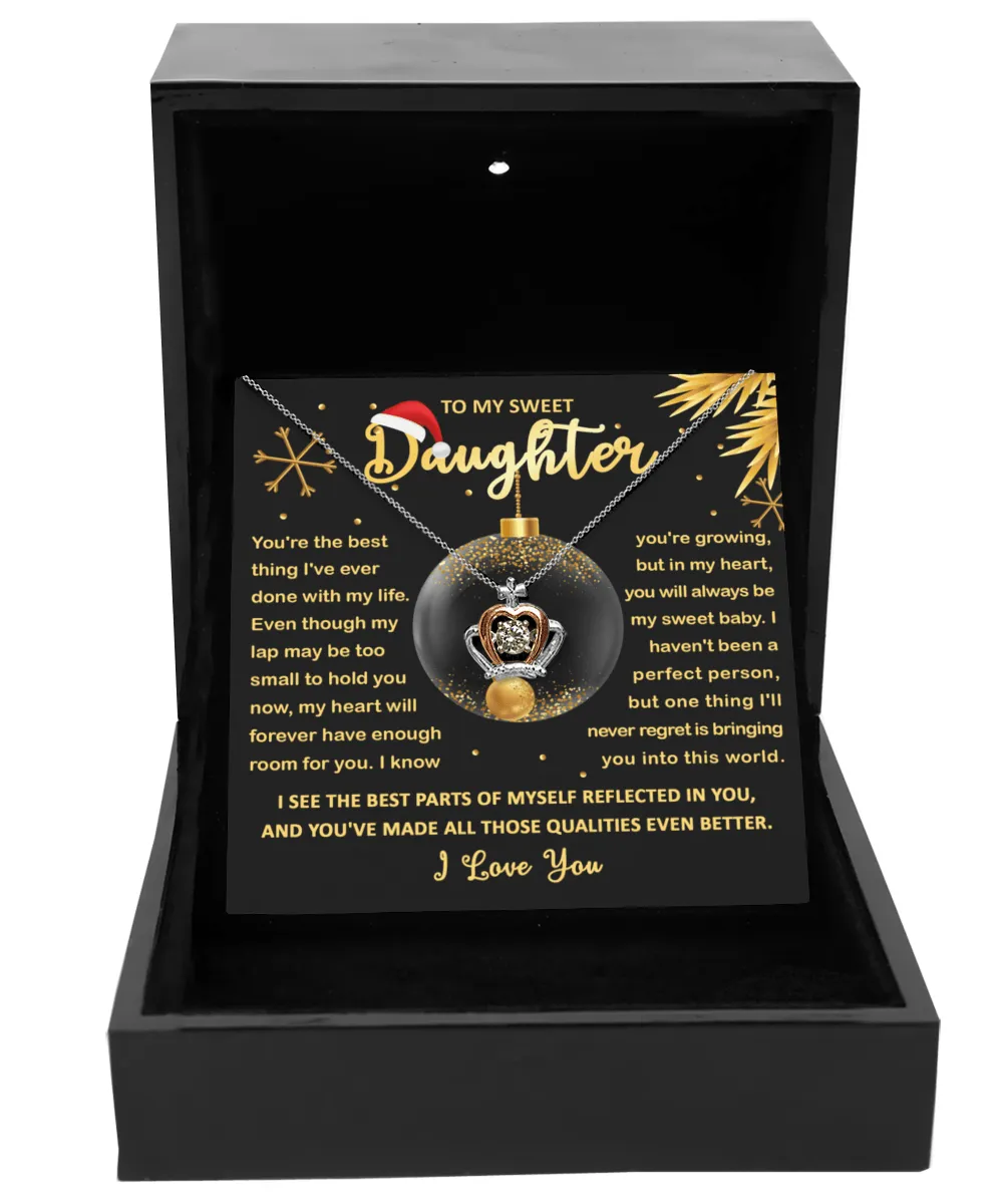 Daughter-Room For You - Crown Pendant Necklace
