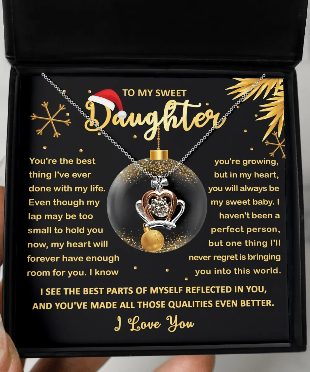 Daughter-Room For You - Crown Pendant Necklace