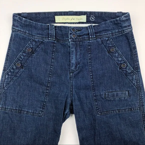 Daughters Of The Liberation Patch Pocket Wide-Legs