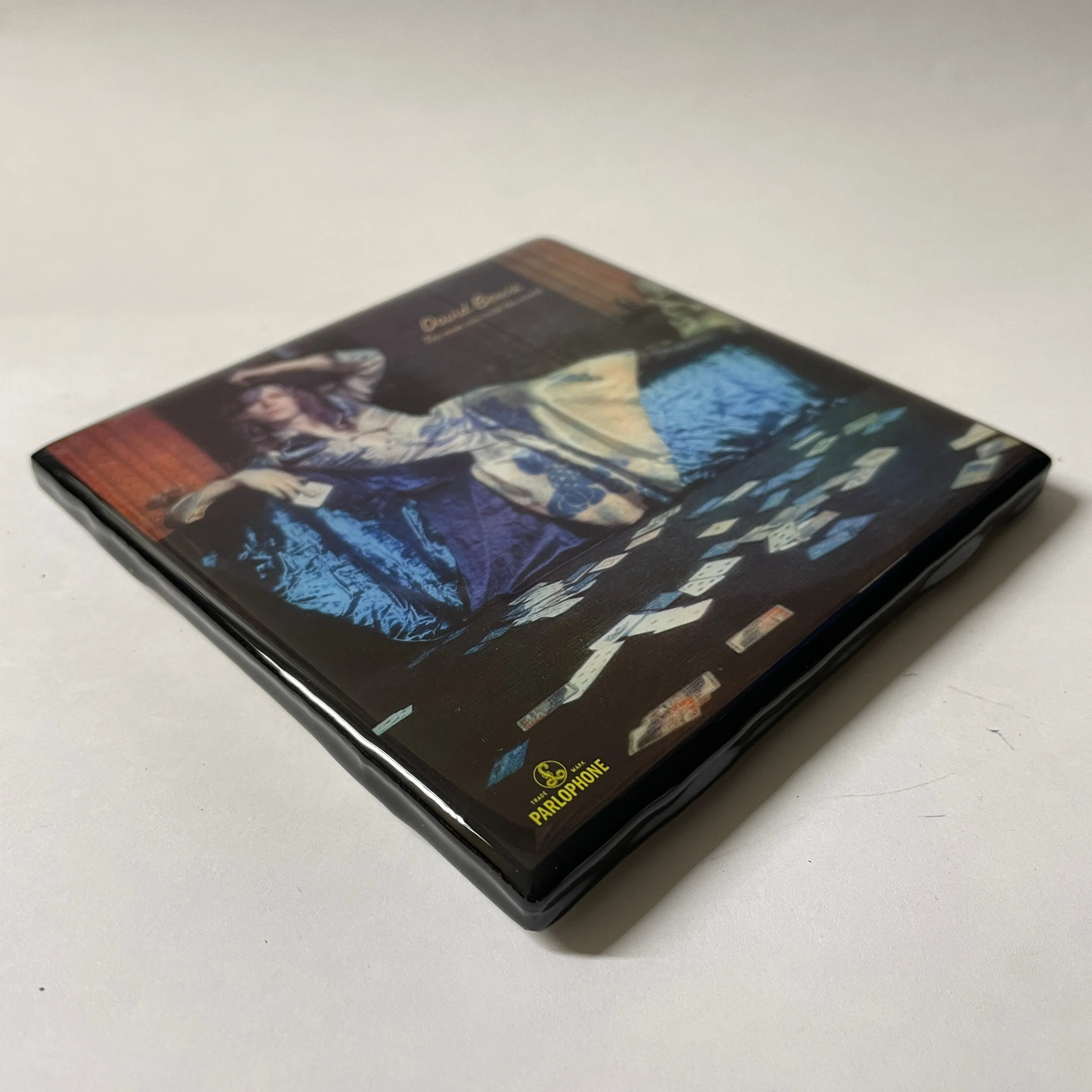 DAVID BOWIE The Man Who Sold The World Coaster Ceramic Tile Record Cover