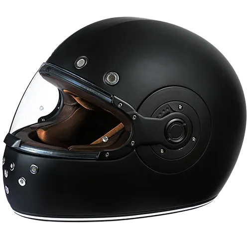 Daytona Retro in Dull Black with Dull Black Accents