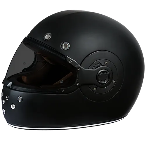 Daytona Retro in Dull Black with Dull Black Accents