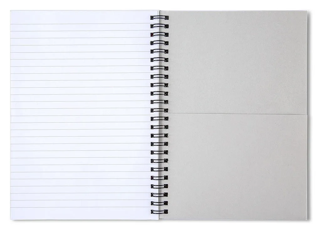 Deconstructing Time - Spiral Notebook
