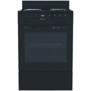 Defy  60x60 Electric Stove Fc Black-DSS612