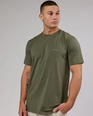 Deluxe PimaFLX Tee - Olive Fade