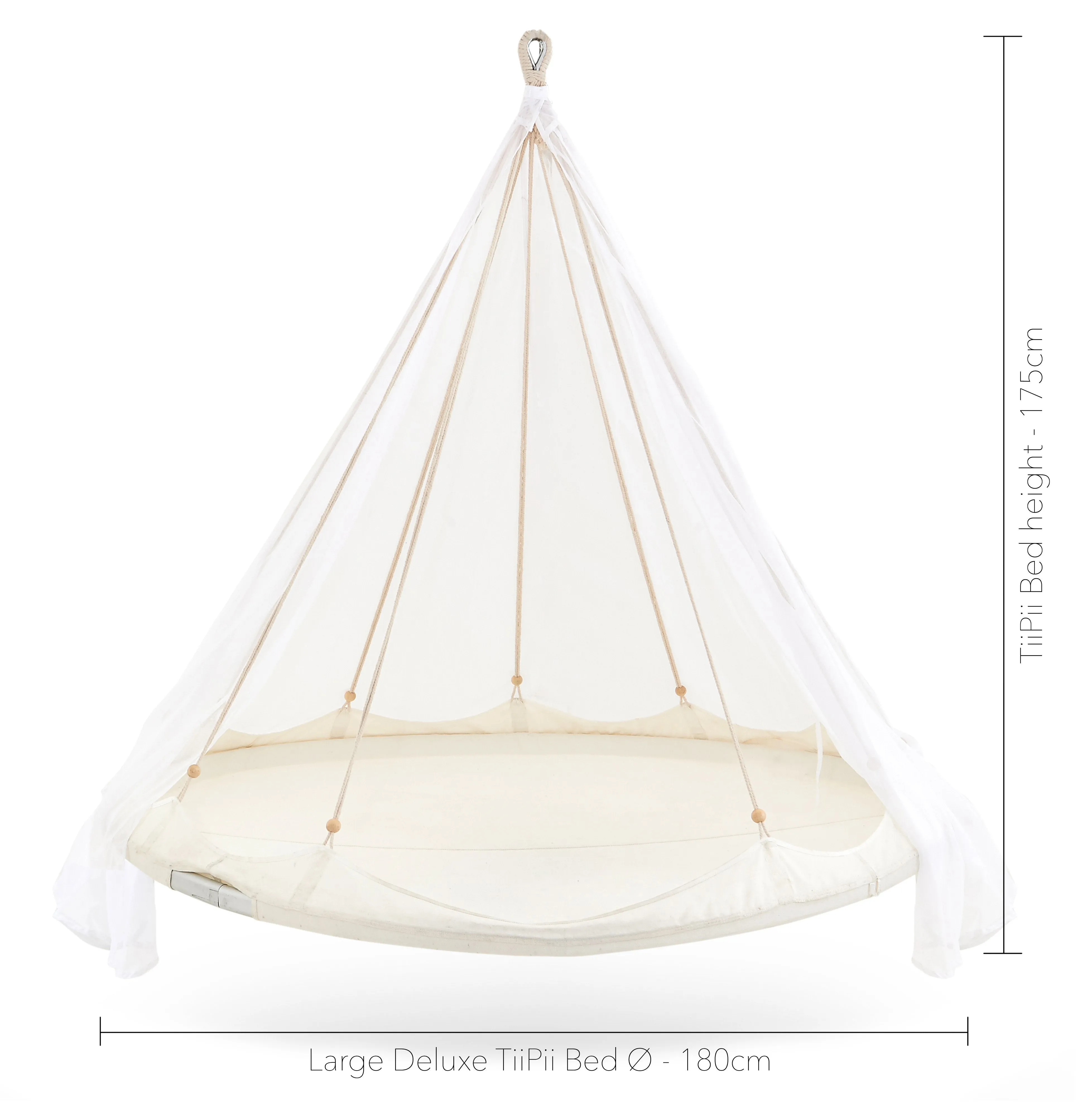 Deluxe Sunbrella® TiiPii Bed, Large