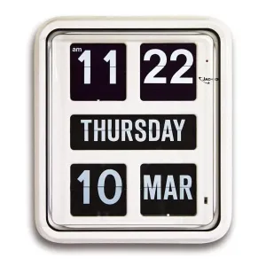 Dementia Orientation Clock with Day and Date for Elderly