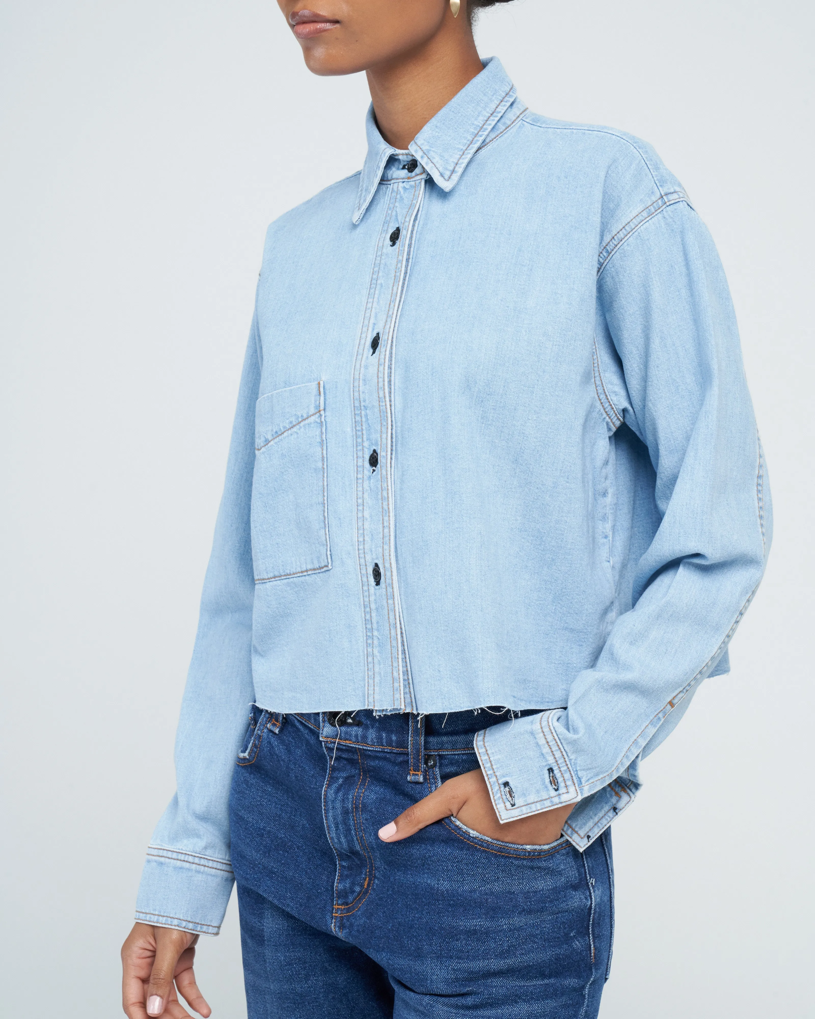 denim shirt - vintage wash