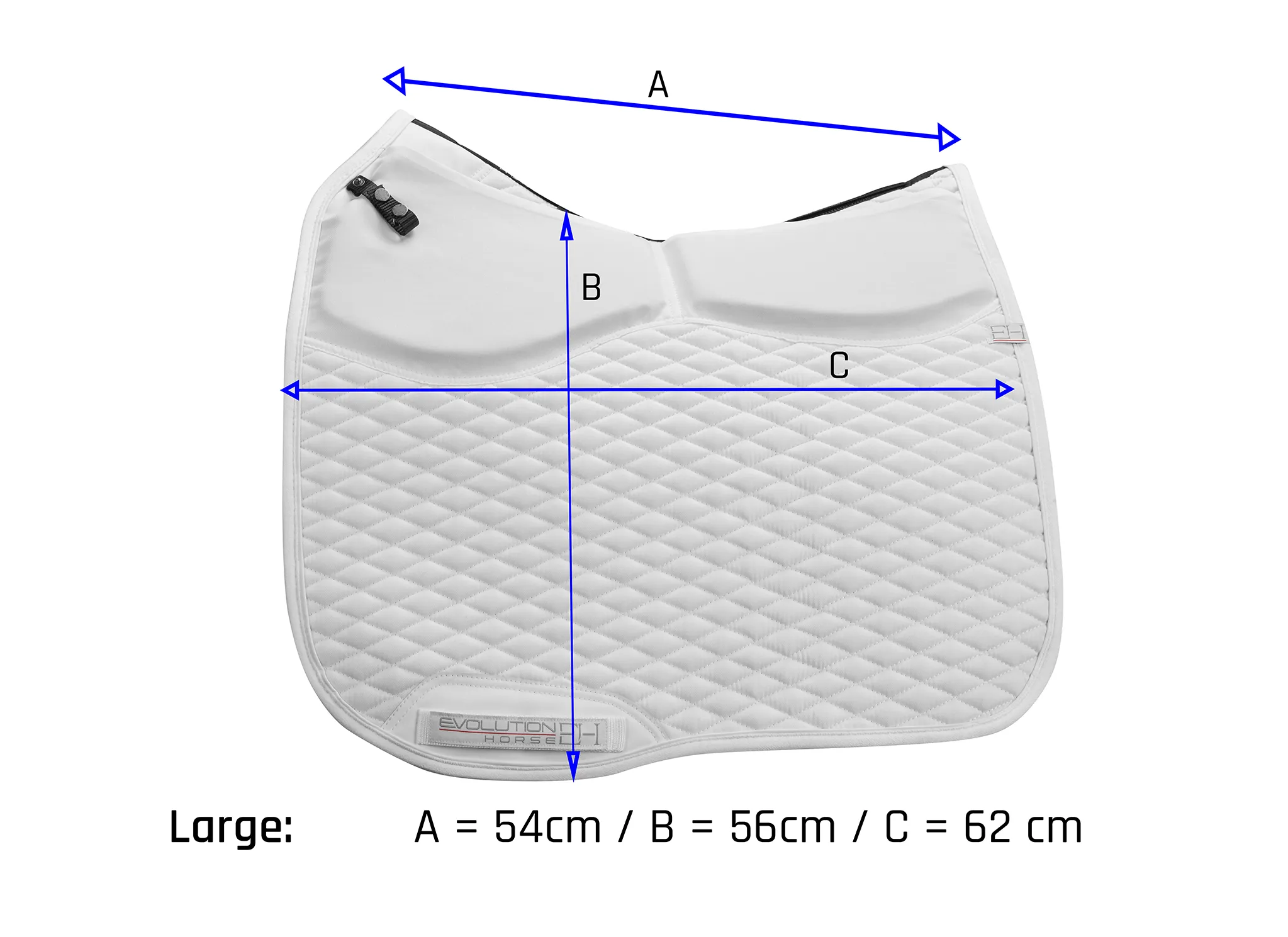 DESIGNO STREAMLINE DRESSAGE ADJUSTER SHIM SQUARE