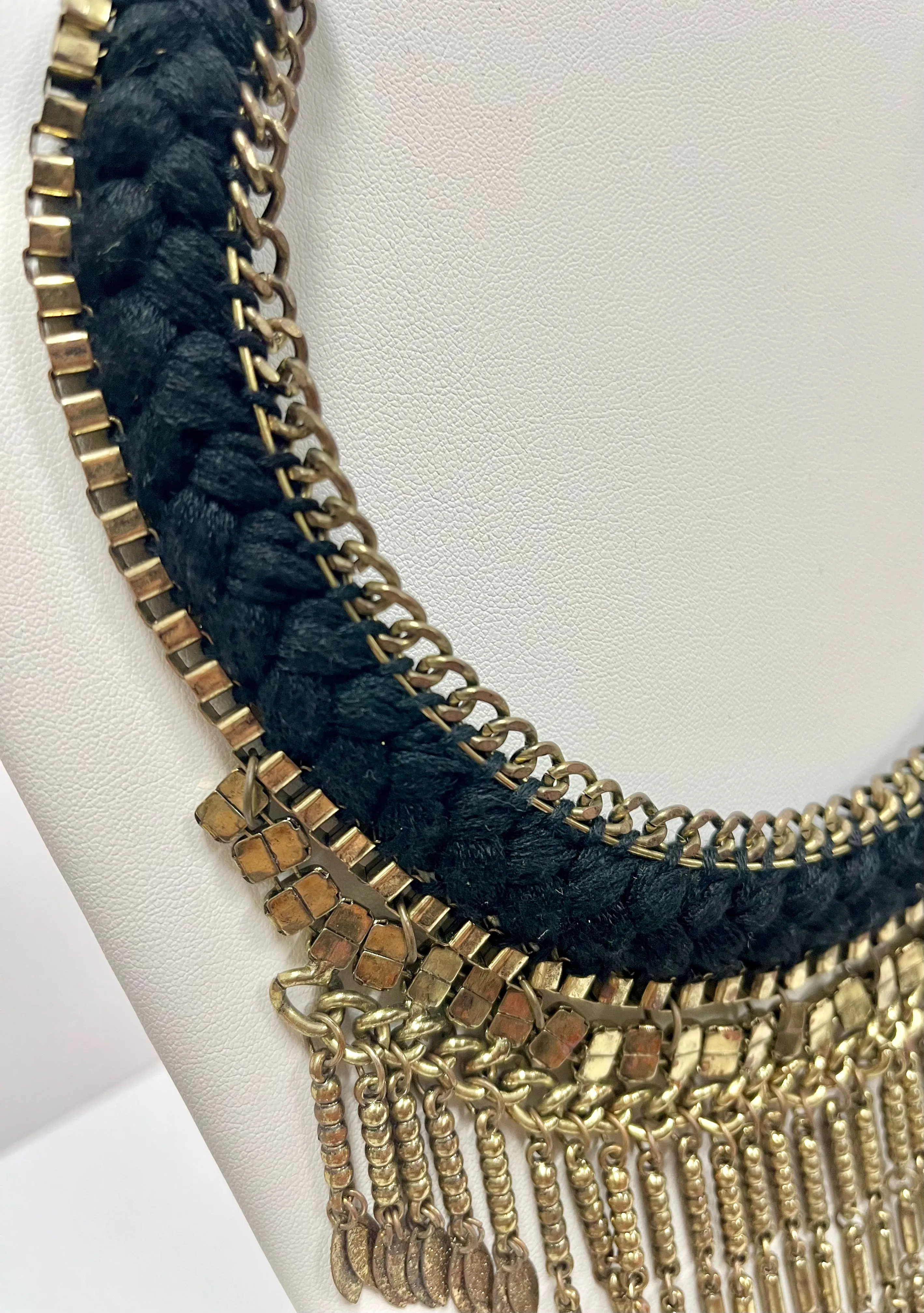 Detailed Braided Necklace | Unique Jewelry | She She's Closet