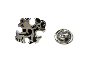 Detailed Celtic Cross Lapel Pin