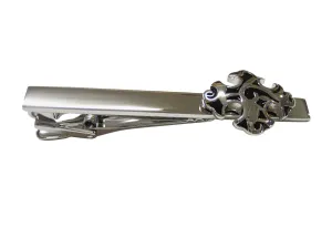 Detailed Celtic Cross Square Tie Clip