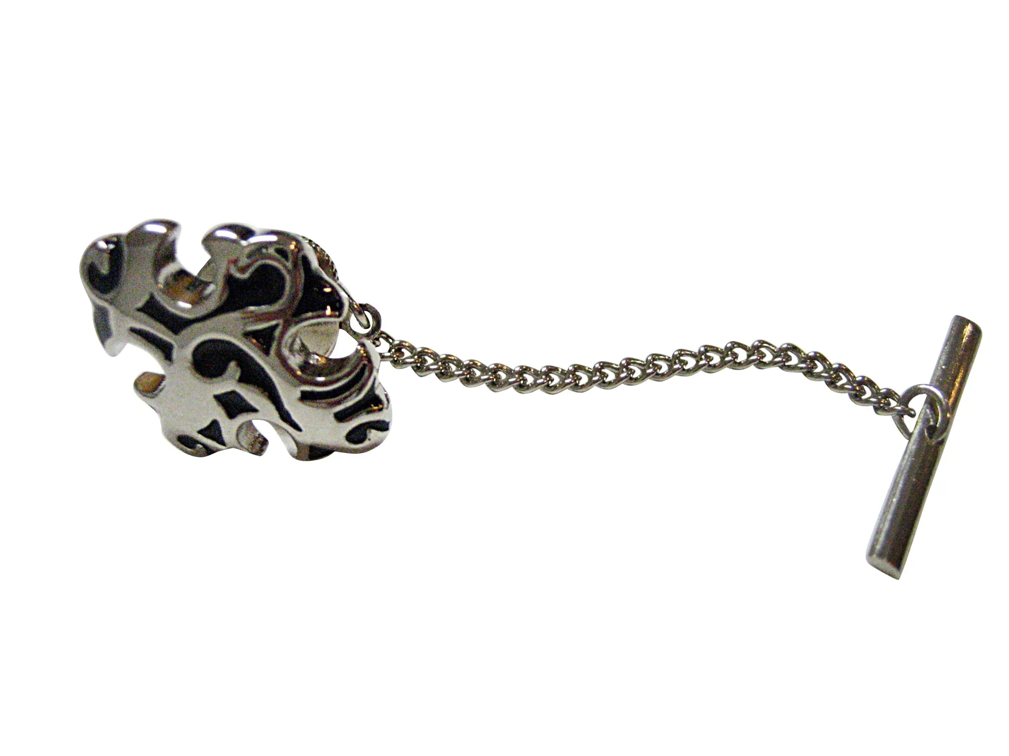 Detailed Celtic Cross Tie Tack