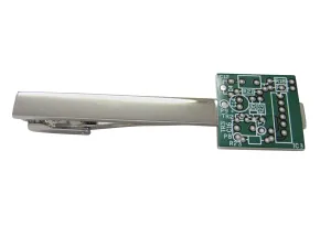 Detailed Computer Circuit Design Square Tie Clip