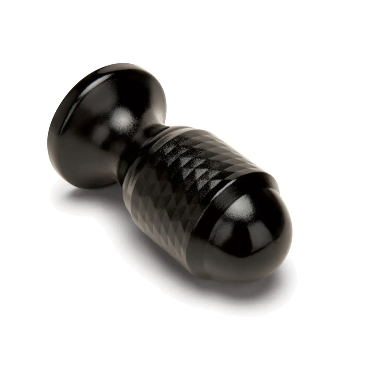 Diamond Anal Plug - Advanced Stimulating Texture, Body-Safe PVC