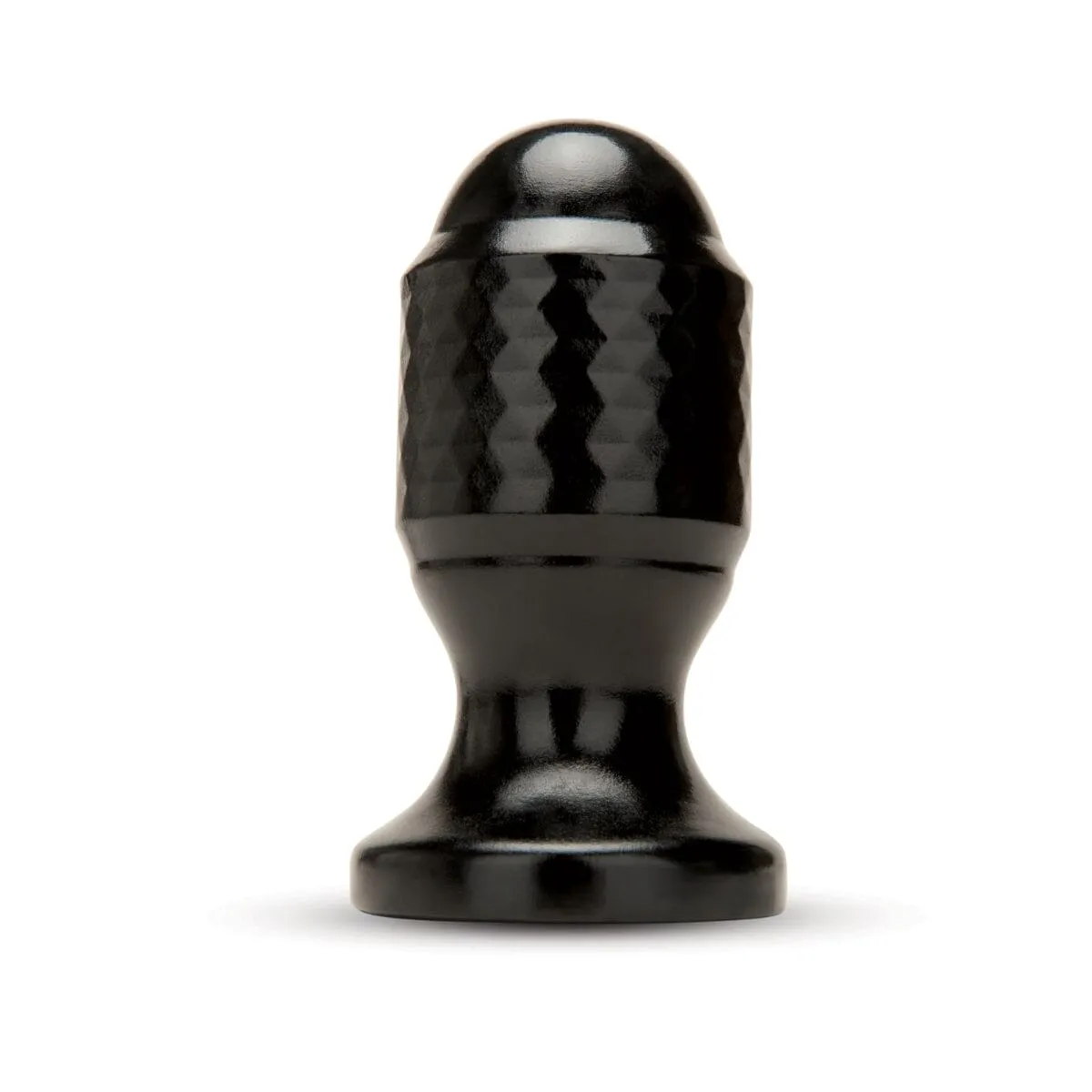 Diamond Anal Plug - Advanced Stimulating Texture, Body-Safe PVC