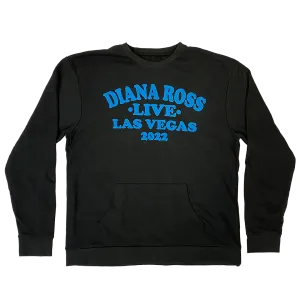 Diana Ross "Vintage Text" LAS VEGAS Event Pullover Sweatshirt