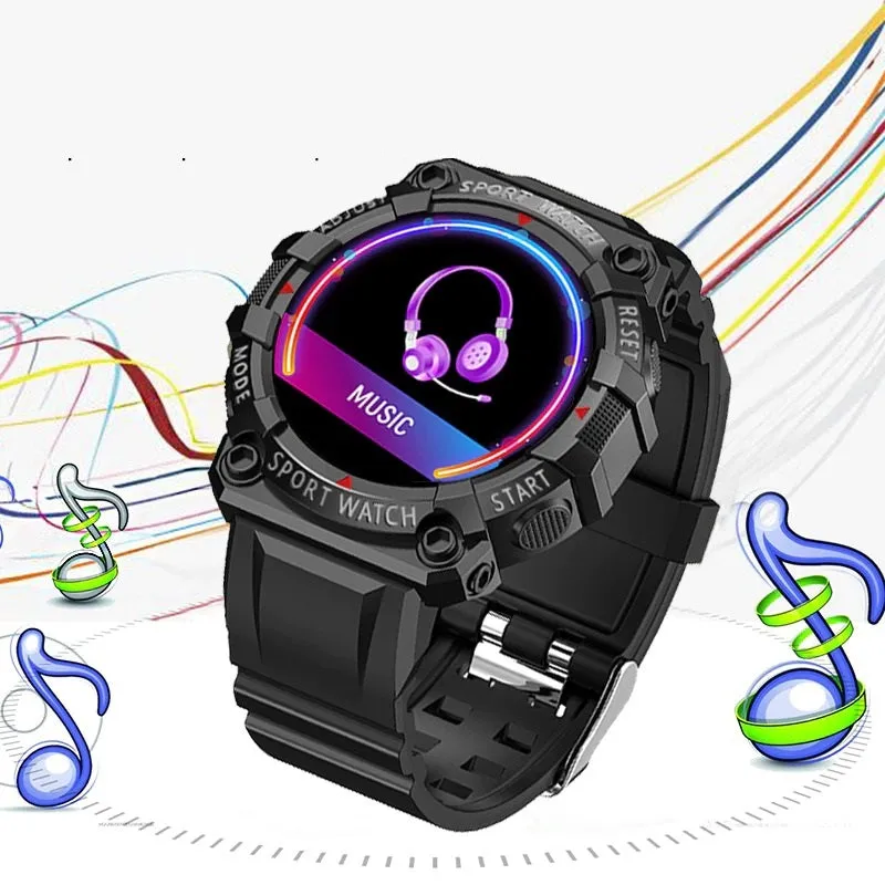 Digital Sports Watch Blood Pressure Tracker Smart Sport Watch with Remote Camera Hearth Rate Sport Watch