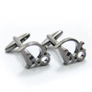 Dior Mens Cufflinks – Branded Mens Cufflinks – Glossy Black