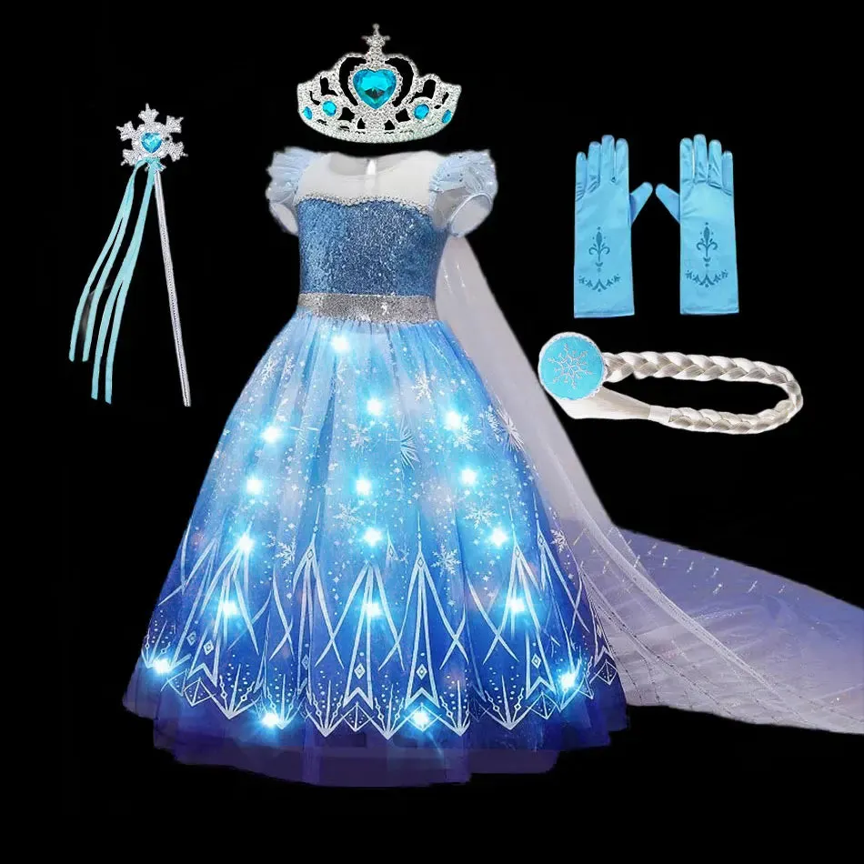 Disney Elsa Role-Playing Dress