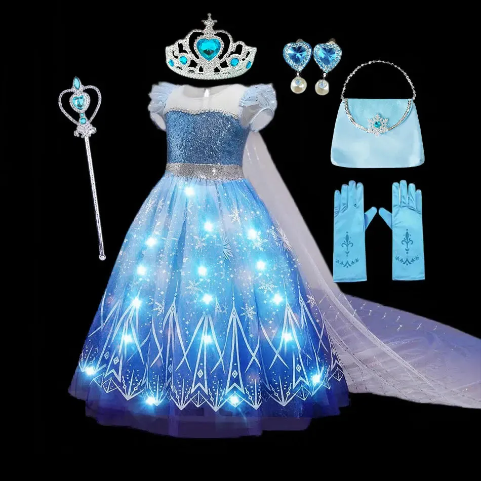 Disney Elsa Role-Playing Dress