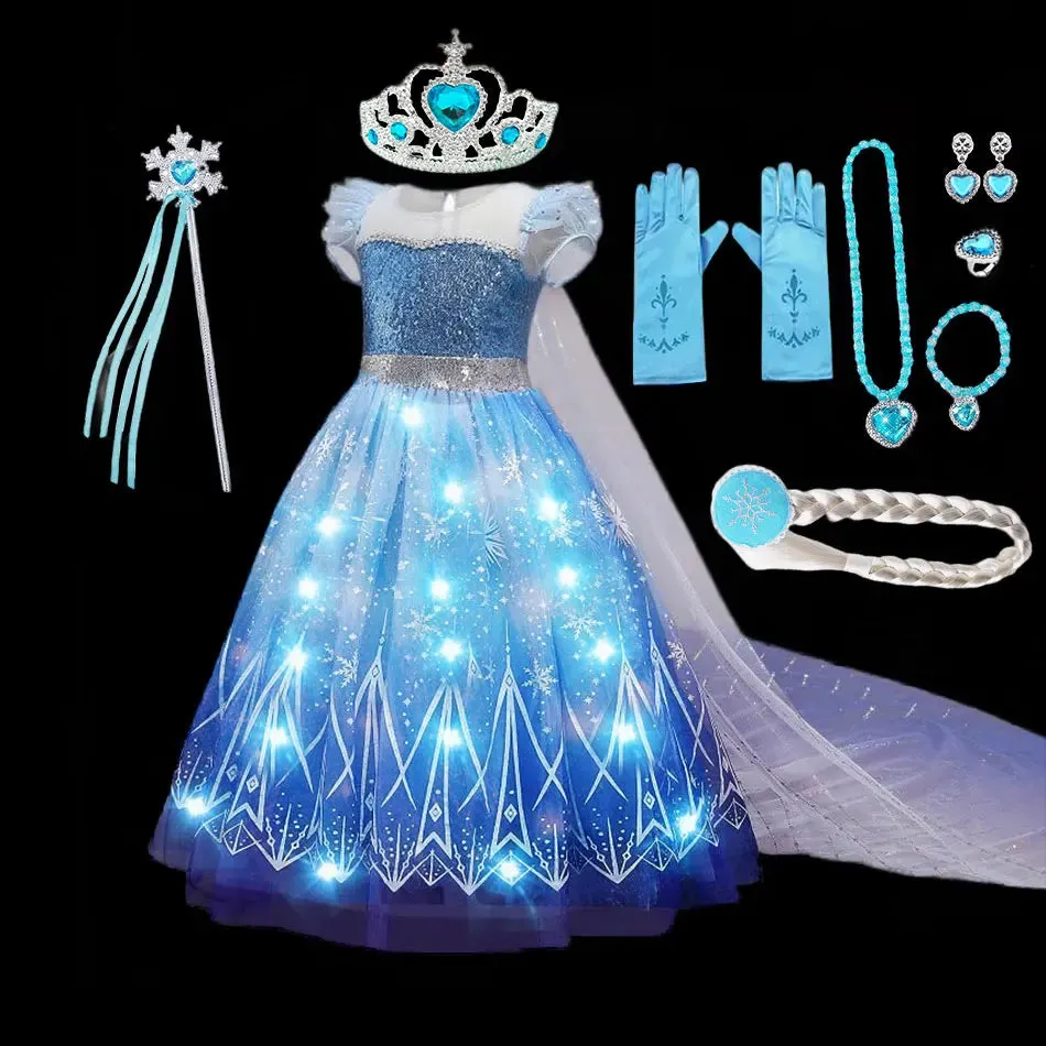 Disney Elsa Role-Playing Dress