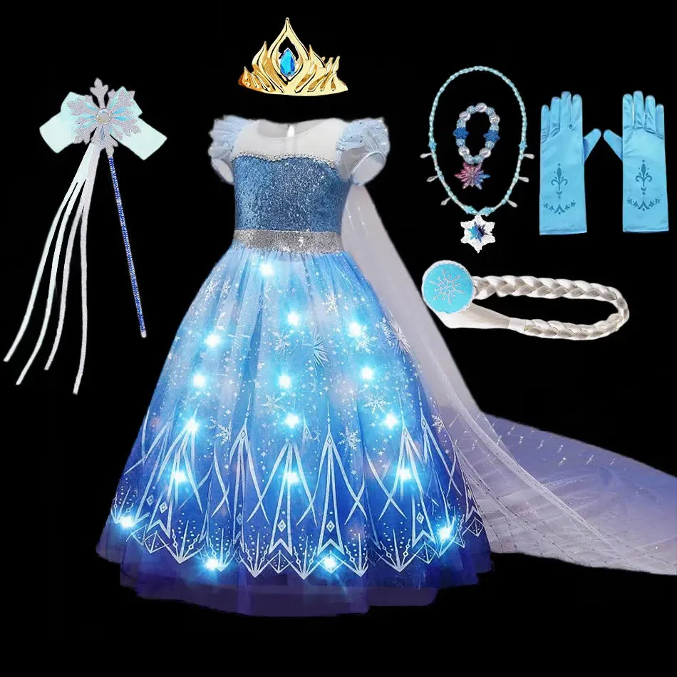 Disney Elsa Role-Playing Dress