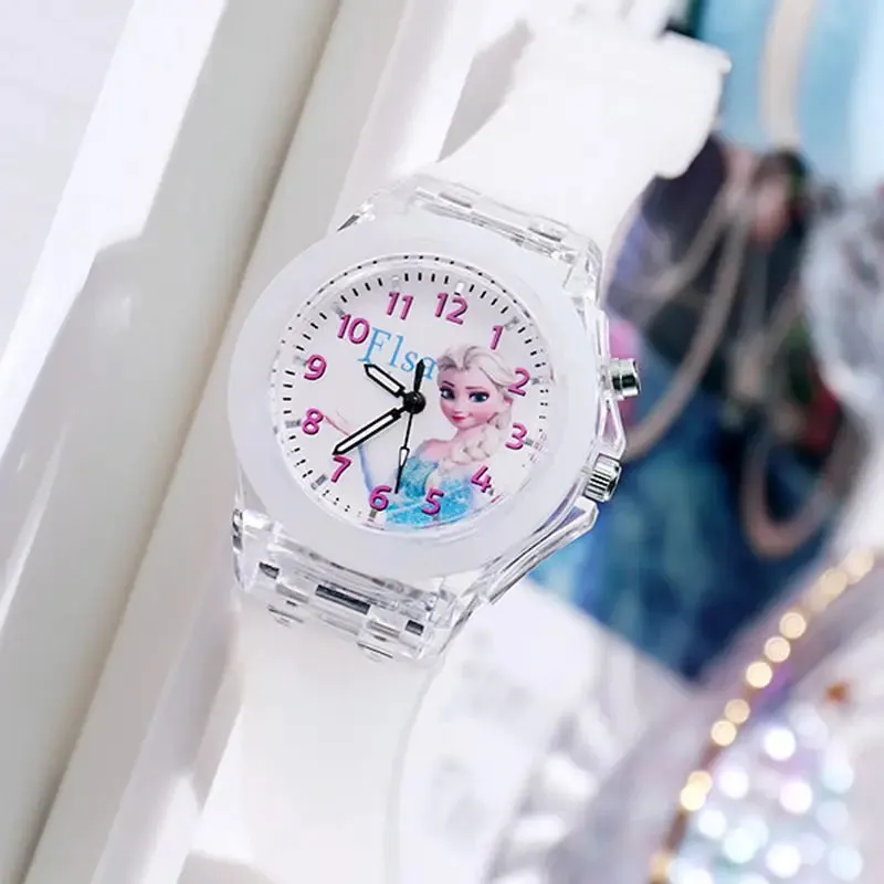 Disney Frozen Princess Aisha & Sophia Girls' LED Watch