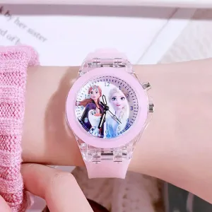 Disney Frozen Princess Aisha & Sophia Girls' LED Watch