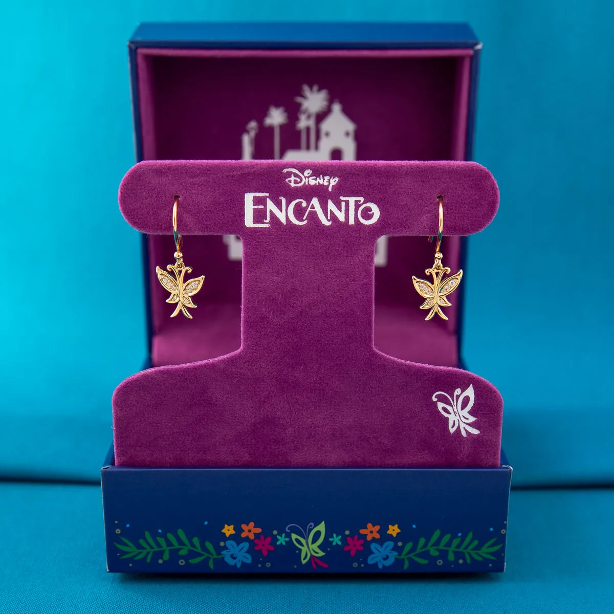 Disney X RockLove ENCANTO Mirabel Golden Butterfly Earrings