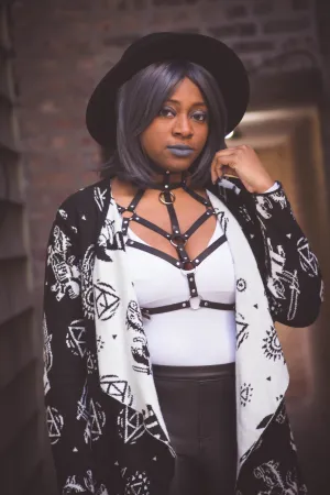 Dita leather harness
