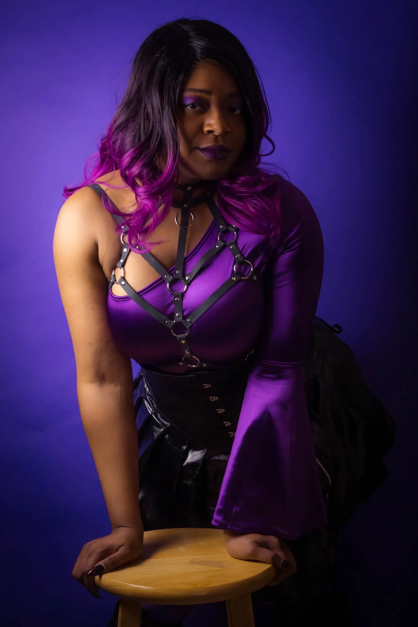 Dita vegan chest harness