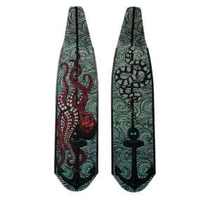 DiveR Carbon Octopus Anchor Fin Blades