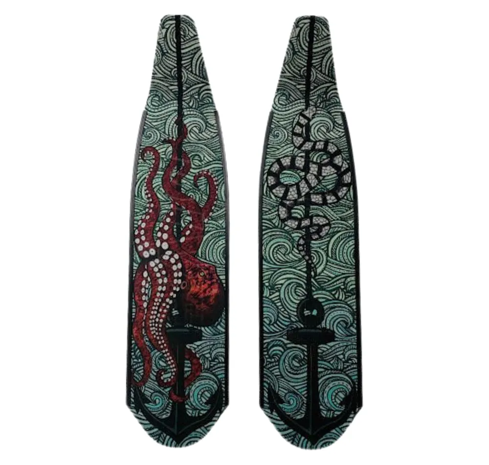 DiveR Carbon Octopus Anchor Fin Blades
