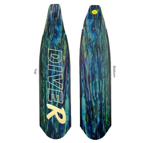 DiveR Carbon Paua Fin Blades
