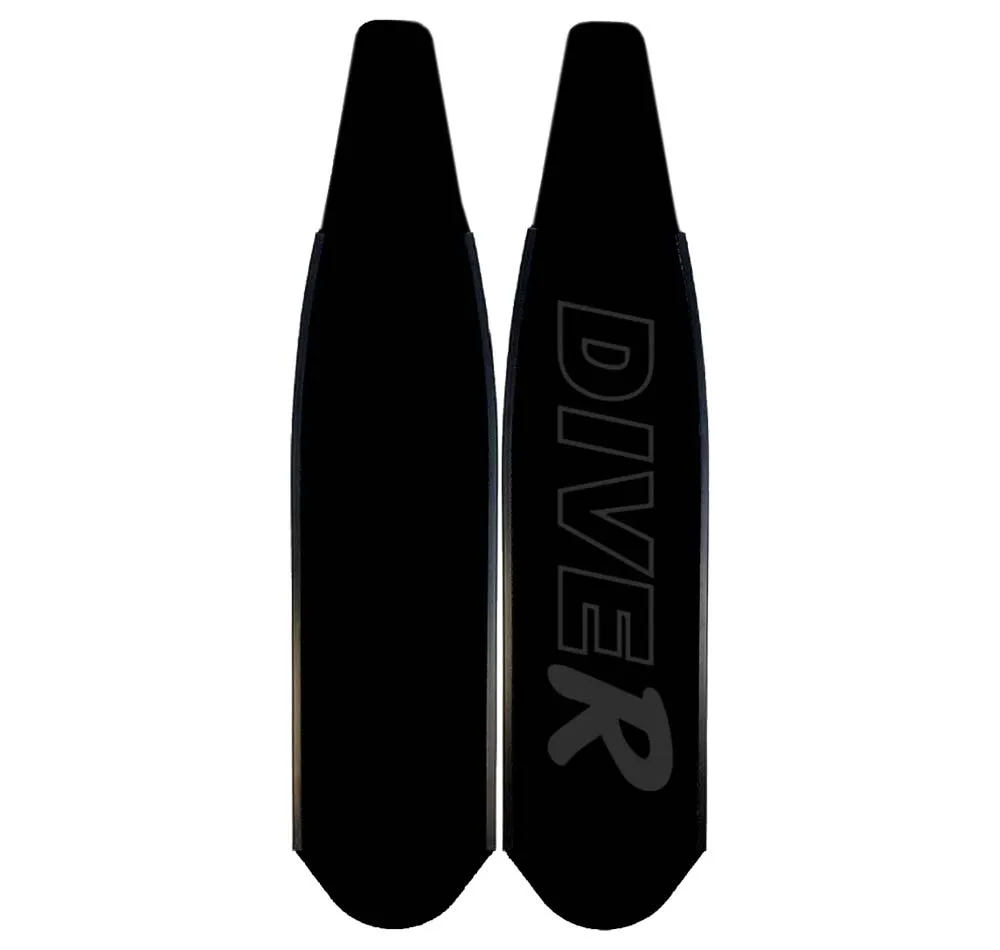 DiveR Carbon V2 Stealth Black Fin Blades