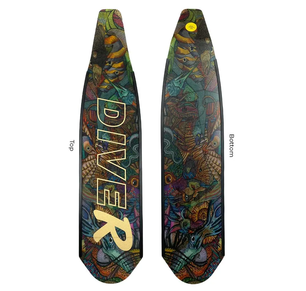 DiveR Composite Reef Life Fin Blades