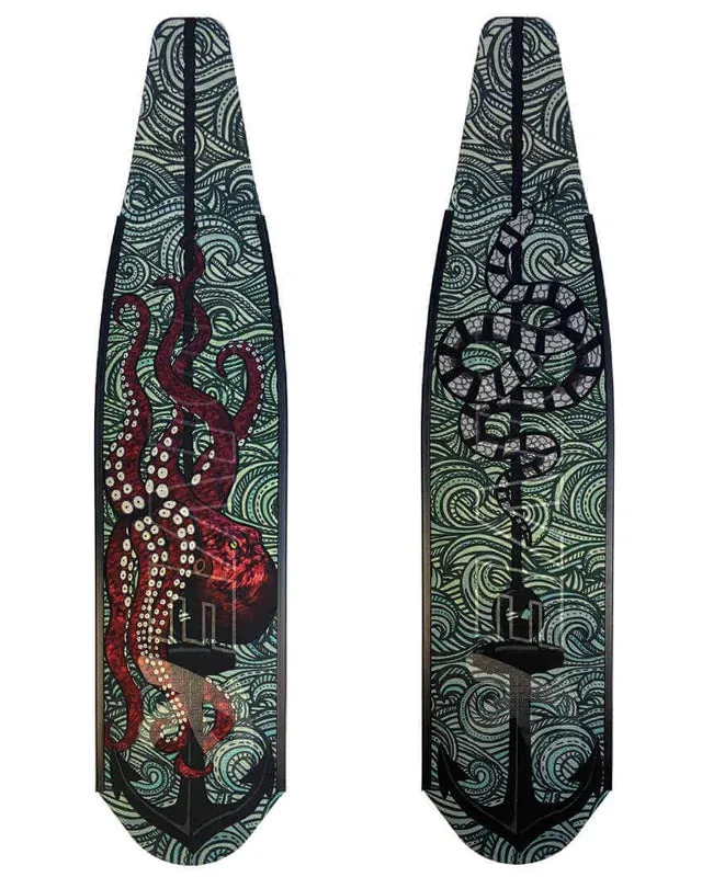DiveR Composite V2 Octopus & Anchor Fin Blades